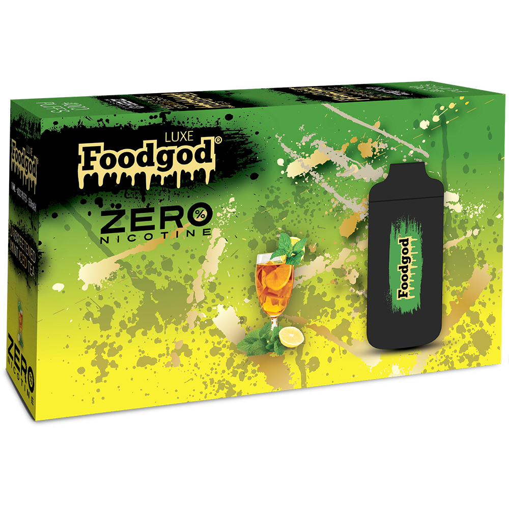 Foodgod Zero LUXE Unsweetened Mint Ice Tea